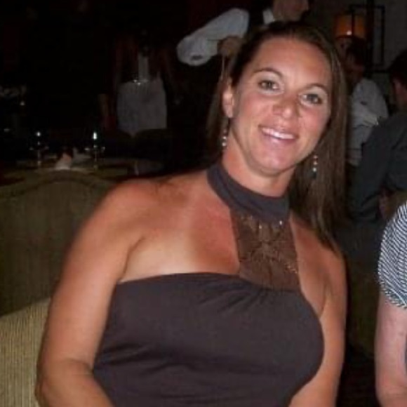 Brown and copper sequin top cache size medium - Picture 5 of 5